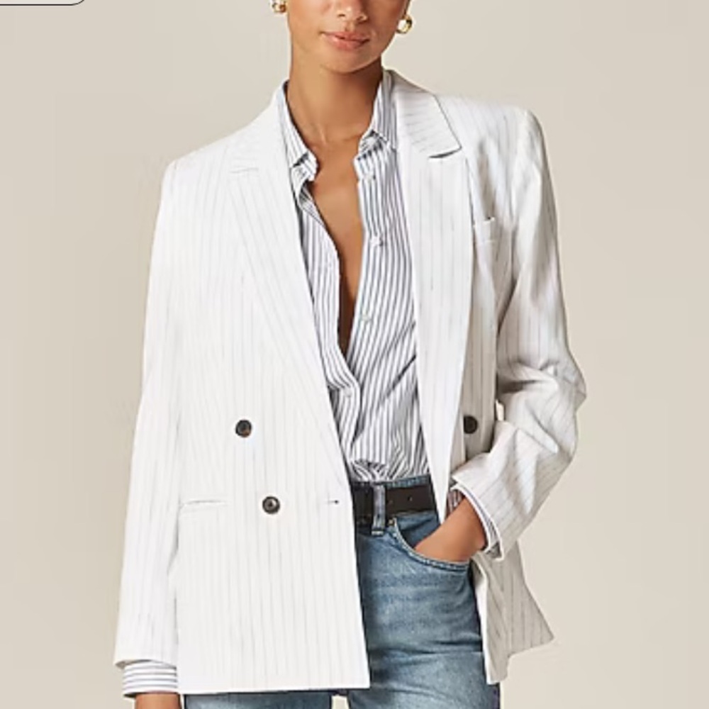 J crew Jules classic-fit shirt in striped cotton poplin - Picture 3 of 5